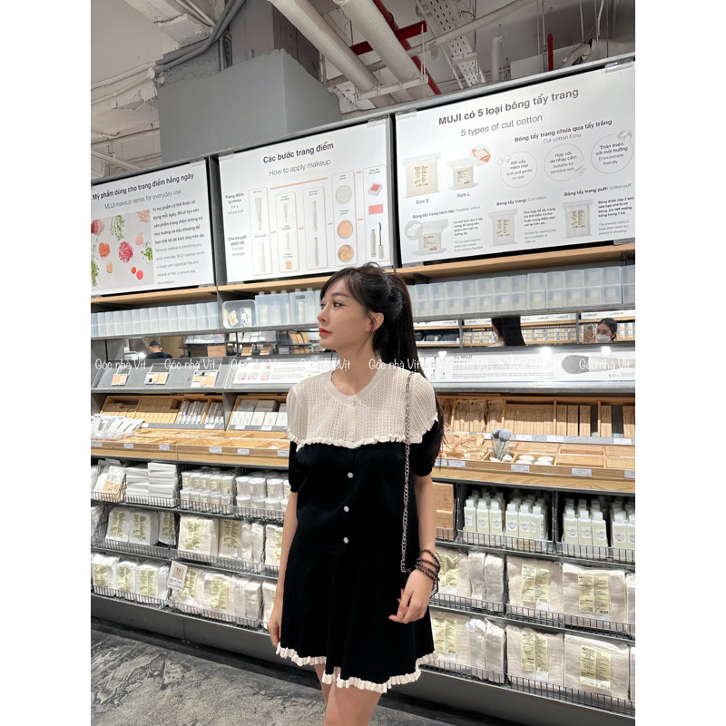 Set đồ tiểu thư chất len tăm xinh yêu