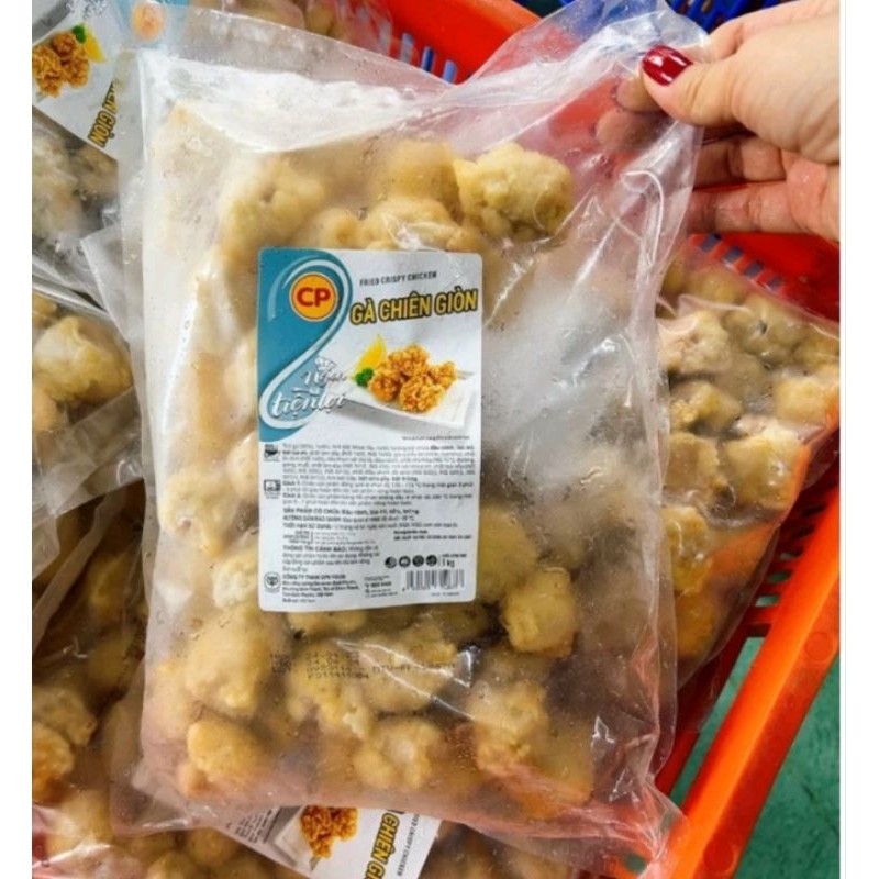 Gói 1kg Gà Viên Chiên Giòn CP  Popcorn