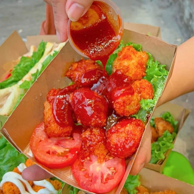 Gói 1kg Gà Viên Chiên Giòn CP  Popcorn