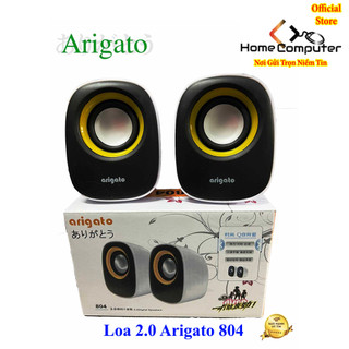Loa Vi Tính Arigato 804 hàng chính hãng, Loa 2.0 nghe nhạc trong phòng