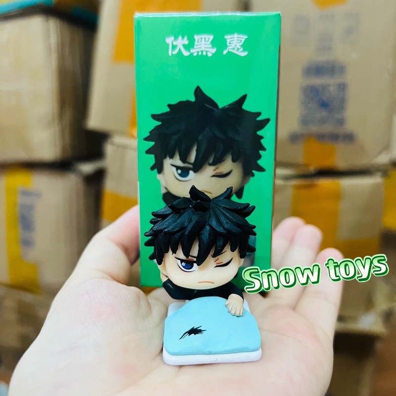 Mô hình Jujutsu Kaisen Chú Thuật Hồi Chiến - Mô hình Itadori Gojo Sukuna Nobara Megumi nằm ngủ - Onemutan Sleepy Chibi