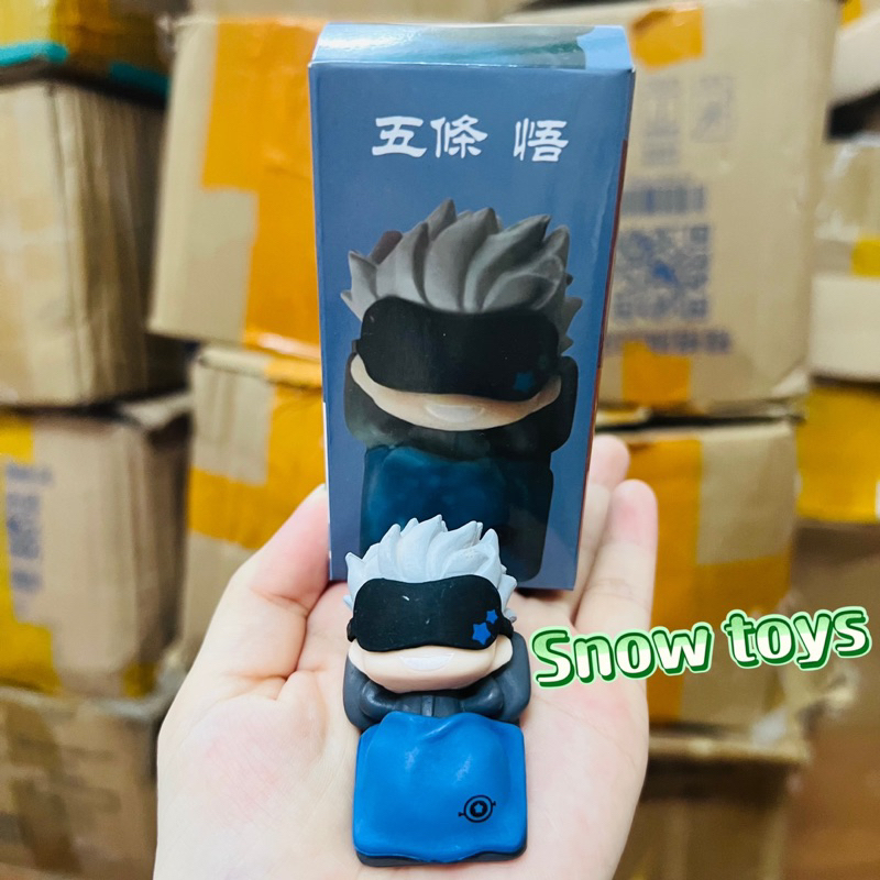 Mô hình Jujutsu Kaisen Chú Thuật Hồi Chiến - Mô hình Itadori Gojo Sukuna Nobara Megumi nằm ngủ - Onemutan Sleepy Chibi