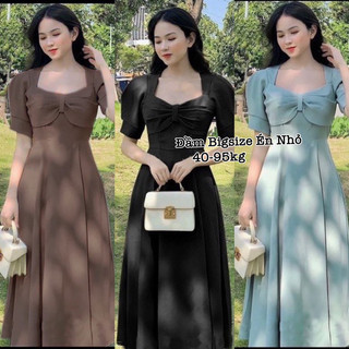 Đầm Bigsize Thời Trang Én Nhỏ Có Đủ Size 40-95kg Thiết Kế Dự Tiệc Nữ Cao Cấp Xinh Đẹp Sang Trọng Dễ Thương Giá Rẻ