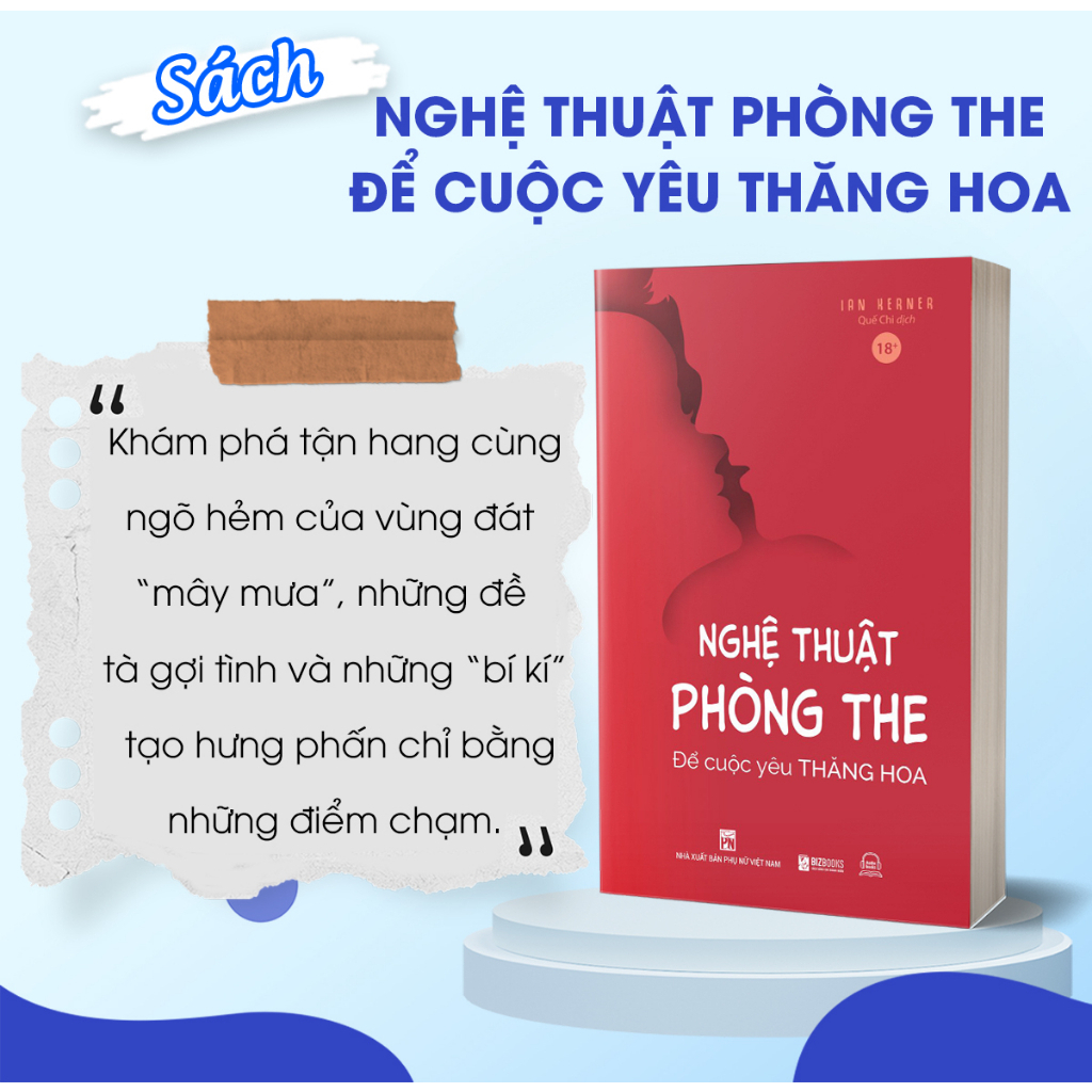 Sách - Nghệ Thuật Phòng The - Để Cuộc Yêu Thăng Hoa tái bản 2023