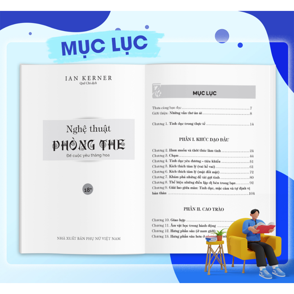 Sách - Nghệ Thuật Phòng The - Để Cuộc Yêu Thăng Hoa tái bản 2023