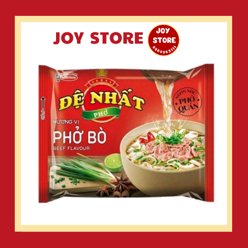 Phở bò ĐỆ NHẤT gói 68gr