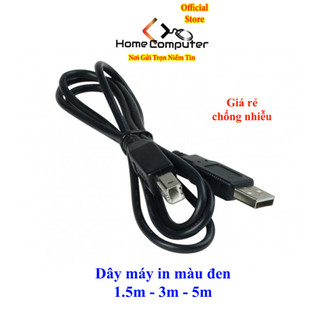 Dây máy in 1.5m, 3m, 5m đen.hàng chất lượng tốt truyền tín hiệu ổn định, giá rẻ