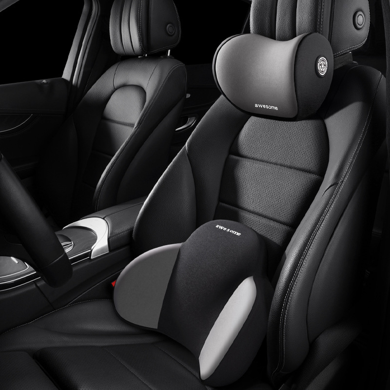 Bộ Tựa Đầu, Tựa Lưng Form Mới 2023 Chính Hãng Awesome, Gối Tựa Đầu Chống Mỏi Lưng, Bảo Vệ Lưng Và Cổ