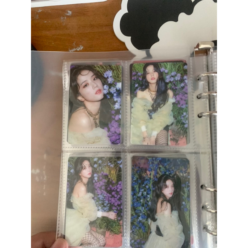 Hộp nhân phẩm hên xui may rủi : thẻ black pink  hình dán , top , bọc card …