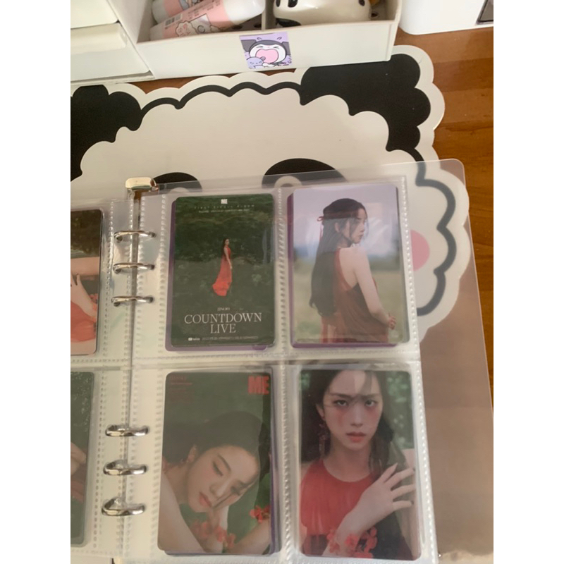 Hộp nhân phẩm hên xui may rủi : thẻ black pink  hình dán , top , bọc card …