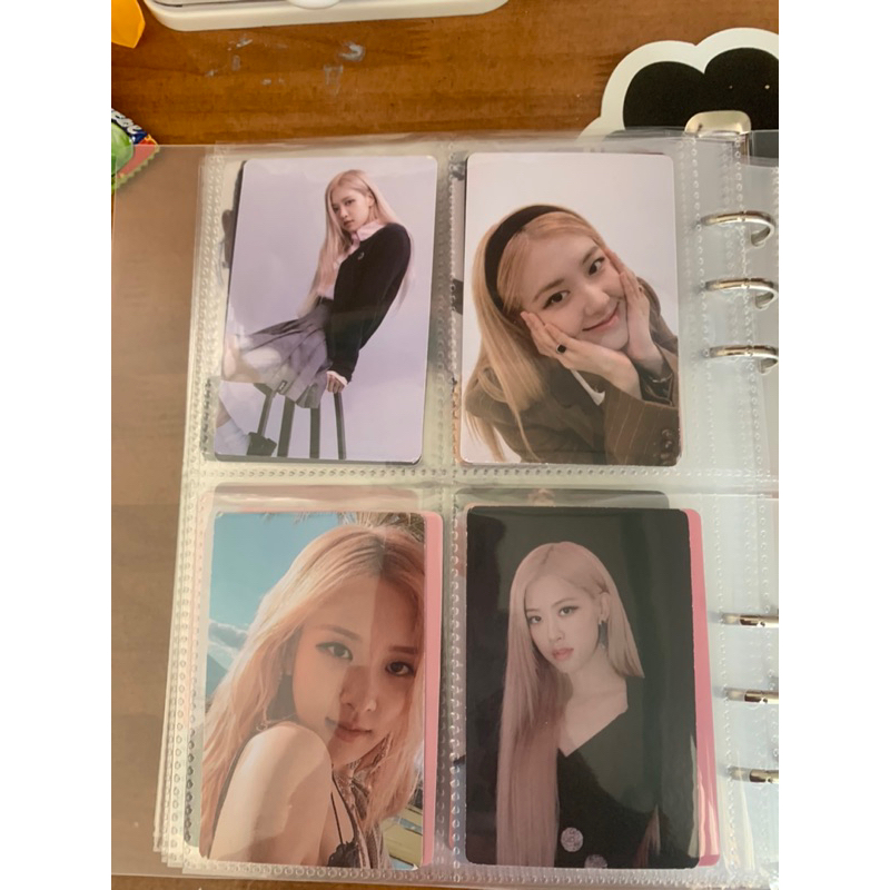 Hộp nhân phẩm hên xui may rủi : thẻ black pink  hình dán , top , bọc card …