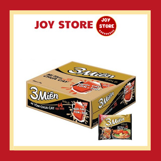 Mì ba miền tôm chua cay, bò hầm 30 gói 75g