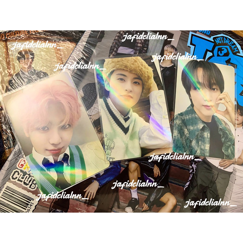 CARD NCT DREAM POB MAKESTAR ISTJ 🐯🐻🐱