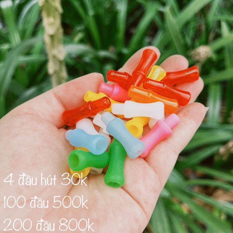 Đầu Silicon Gắn Đầu Ống Hút