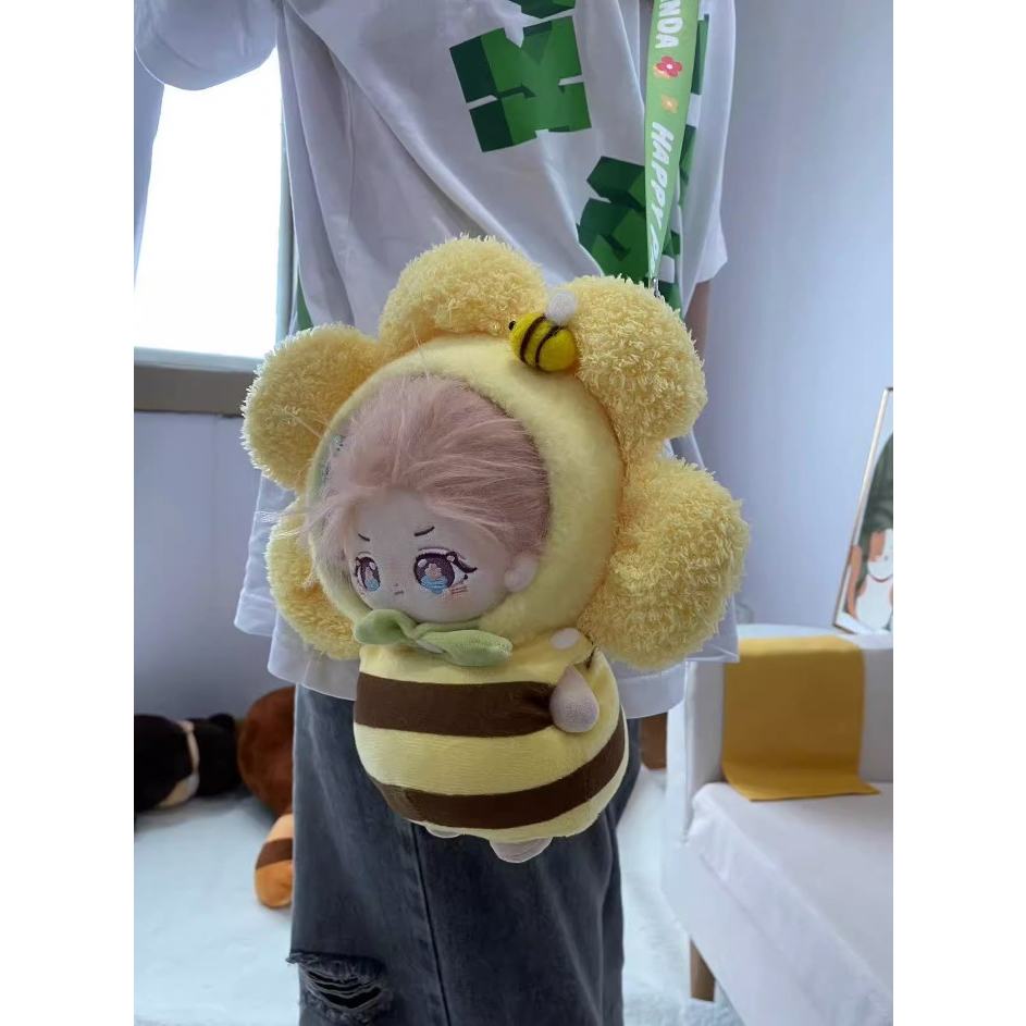 Bộ đồ Chậu hoa có kèm dây đeo cho bé doll 20cm