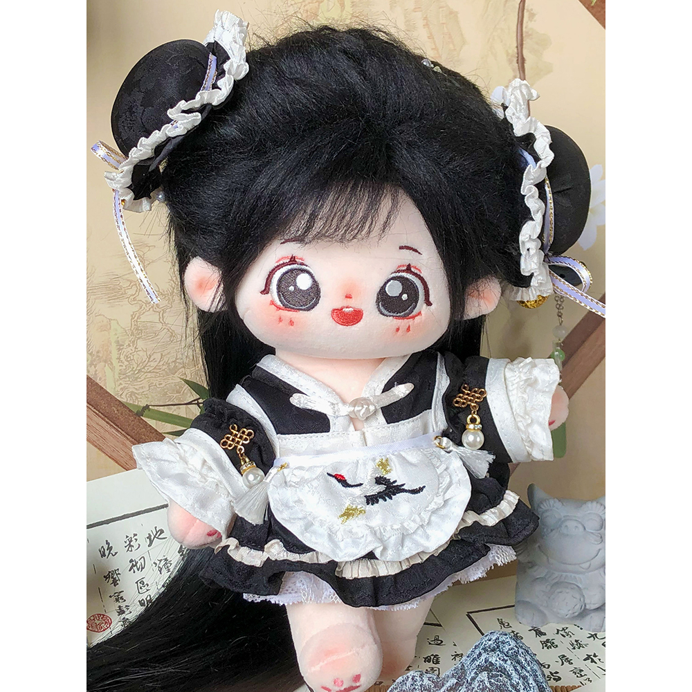 Búp bê không thuộc tính tóc tơ Tiểu Hoàn Chỉ và Đông Đông 20cm
