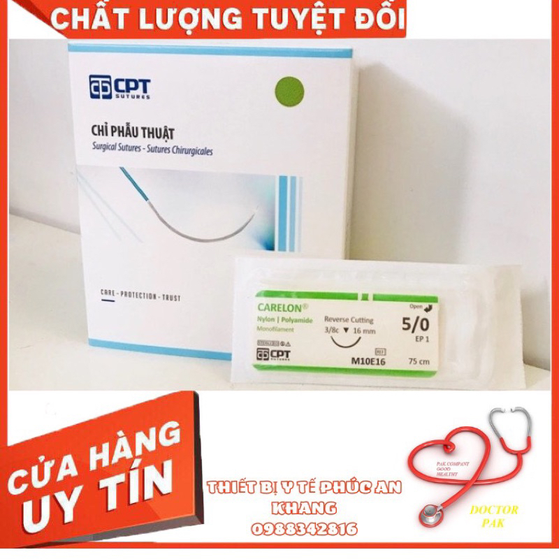 Chỉ Nylon 5/0 CPT - Chỉ cpt5/0 - Chỉ 5/0 cpt - chỉ