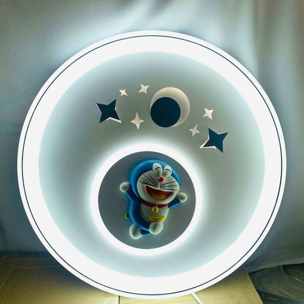 Đèn trần LED mâm MONSKY 3 màu ánh sáng OSIA tiện dụng dùng cho trang trí phòng khách, phòng ngủ