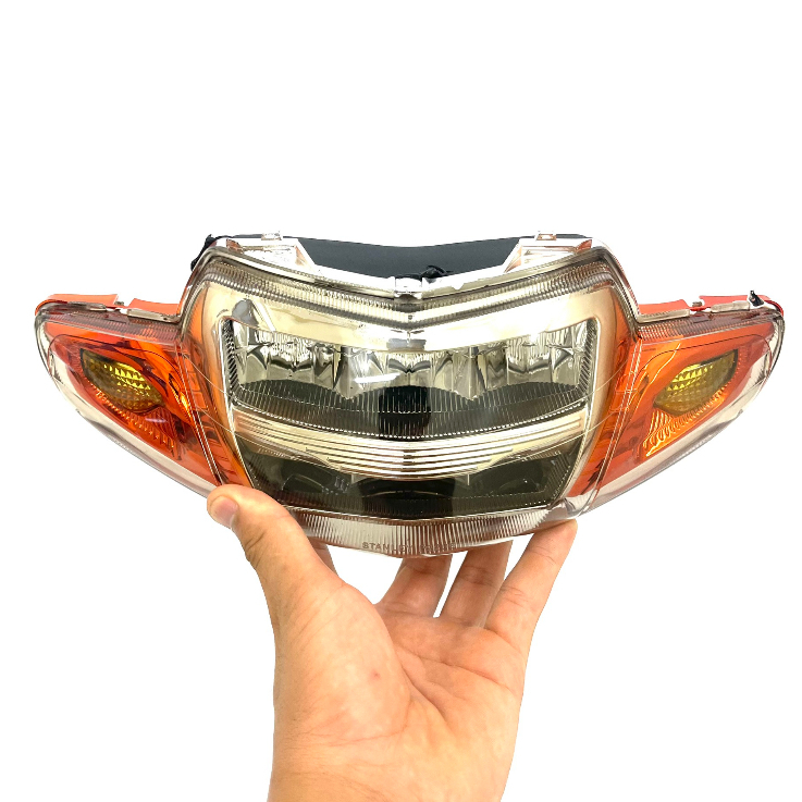 Đèn Led 2 tầng lắp xe máy Wave ZX/Wave nhỏ/Wave Alpha đời 199x-2006/ Wave 2 bóng Lắp Đặt Như Zin