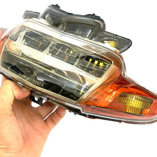 Đèn Led 2 tầng lắp xe máy Wave ZX/Wave nhỏ/Wave Alpha đời 199x-2006/ Wave 2 bóng Lắp Đặt Như Zin