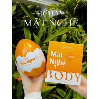 [ TẶNG KÈM PEEL WHITE BODY] BODY TRỨNG GÀ MẬT NGHỆ QUEENIE SKIN