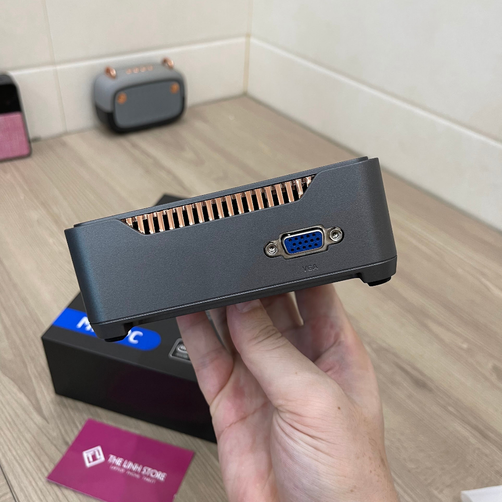 Máy tính Mini PC Intel NUC GK3 Plus mới FullBox - intel N100 thế hệ 12 ram 16G