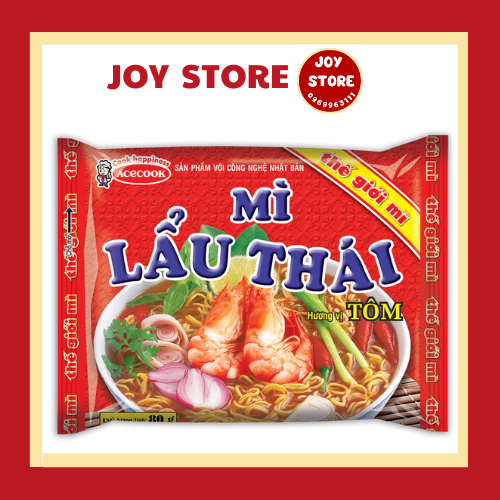 Combo 5 gói mì lẩu thái gói 80g