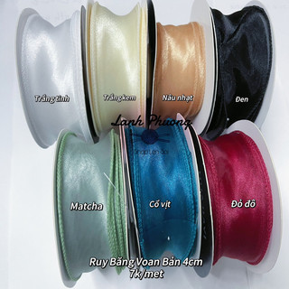 Ruy băng voan bản 4cm
