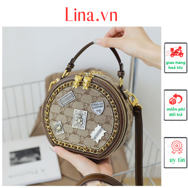 Túi xách nữ cầm tay, đeo chéo Bailinniao Vip 4000 size 19