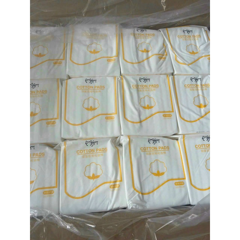 Bông Tẩy Trang Cotton 222 Miếng Hàng Nội Địa Trung