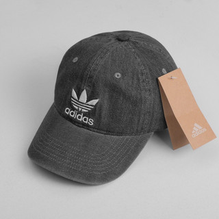 Mũ lưỡi trai Meowist Black Wash Jean, nón Cap logo das jeans đen form unisex, nón lưỡi trai hàn quốc