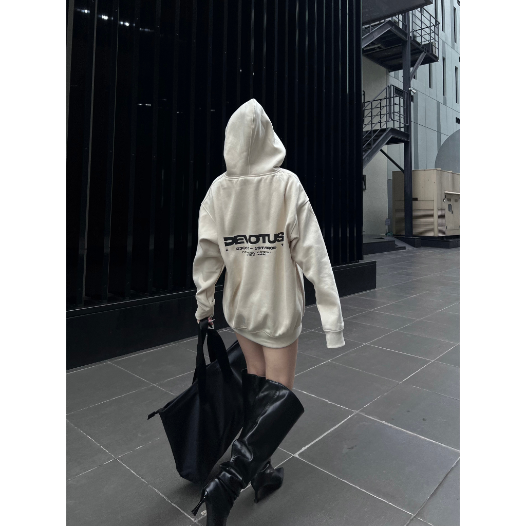 Áo khoác Hoodie Zip Local Brand Unisex Devotus Nỉ bông Cotton 350gsm - Áo khoác dây kéo New Collection