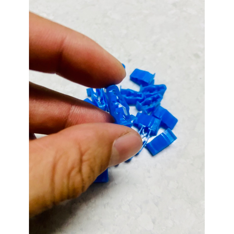 Kẹp nhựa Honda Vàng Trắng Xanh gài dàn áo xe máy tay ga / MoTo hàng chuẩn Honda