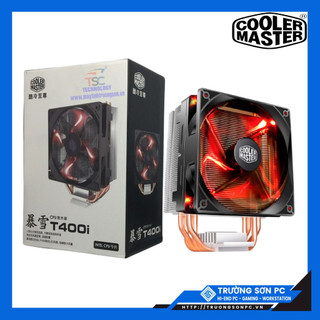 Tản Nhiệt Khí | Tản Nhiệt CPU Cooler Master - VSP T400i Có Led