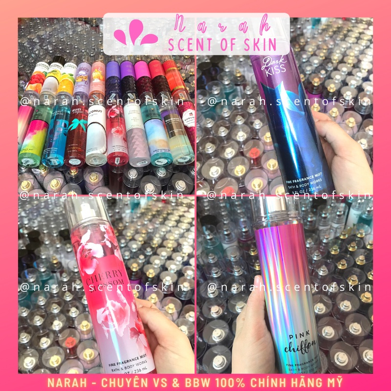 A Thousand Wishes 10ml - Xịt thơm toàn thân body mist 𝐁𝐚𝐭𝐡 𝐀𝐧𝐝 𝐁𝐨𝐝𝐲 𝐖𝐨𝐫𝐤𝐬 A Thousand Wishes size chiết 10ml