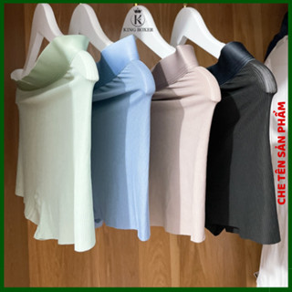 Sét 4 quần sịp đùi nam boxer vải lụa hàn cao cấp quần xì nam sịp đùi mát mịn ship kháng khuẩn lớp lót AAA LH01 KINGBOXER