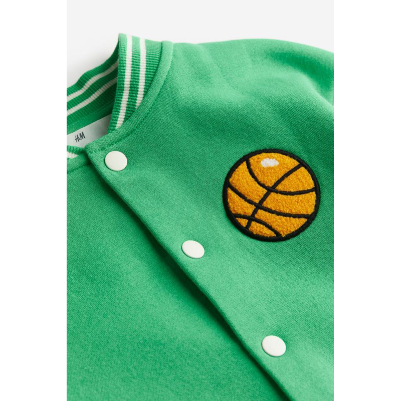 Áo khoác bóng chày bé lớn HM auth