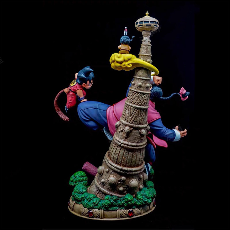 Mô hình songoku vs tàu pảy pảy hàng khủng