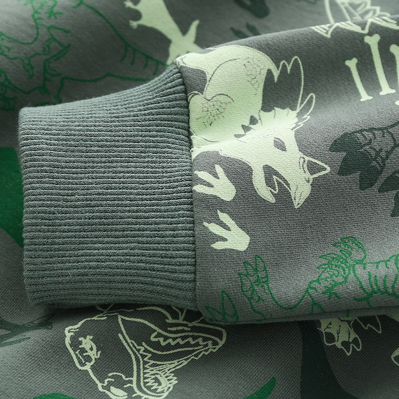 Áo Nỉ Dài Tay Bé Trai WellKids WT1733, chất nỉ da cá mềm mịn, dày dặn, thoáng khí, hàng Quảng Châu Cao Cấp