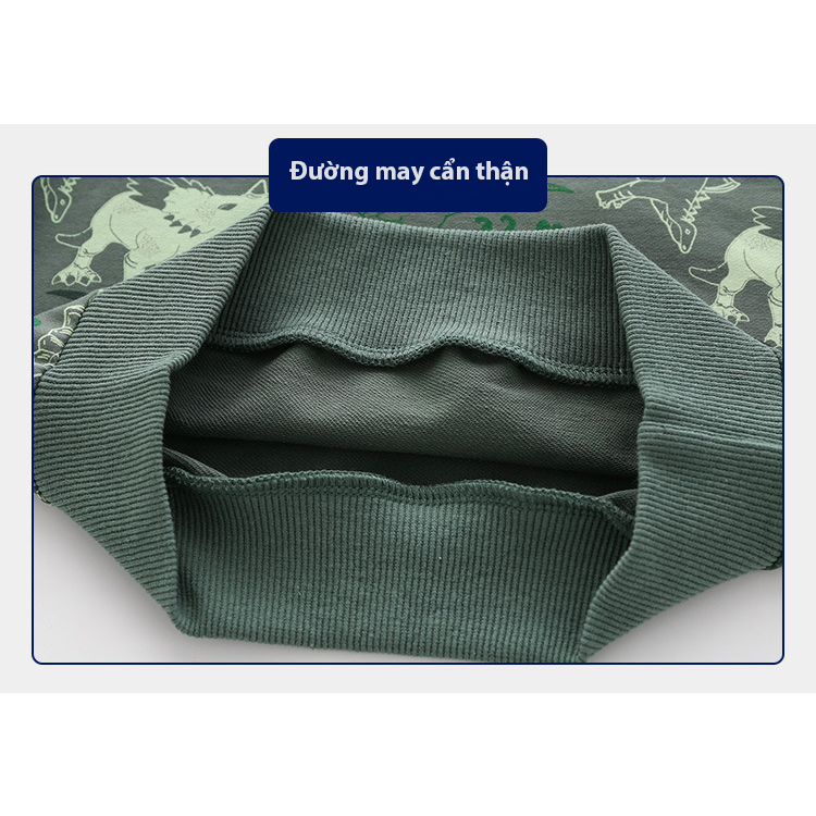 Áo Nỉ Dài Tay Bé Trai WellKids WT1733, chất nỉ da cá mềm mịn, dày dặn, thoáng khí, hàng Quảng Châu Cao Cấp