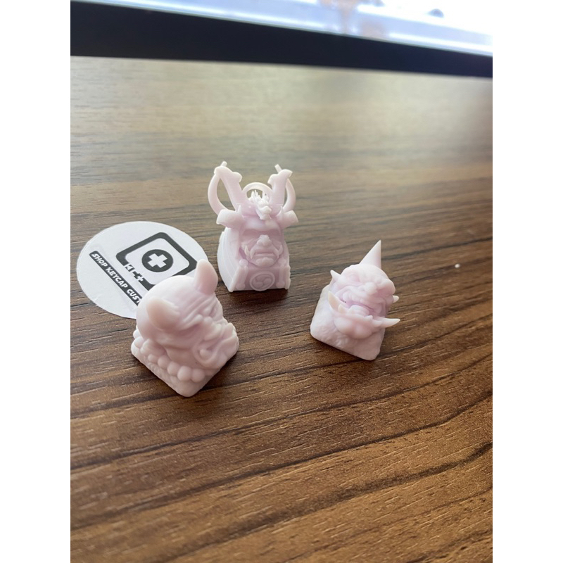 Bộ 3 Keycap Samurai mặt quỷ nhật bản 💥💥💥
