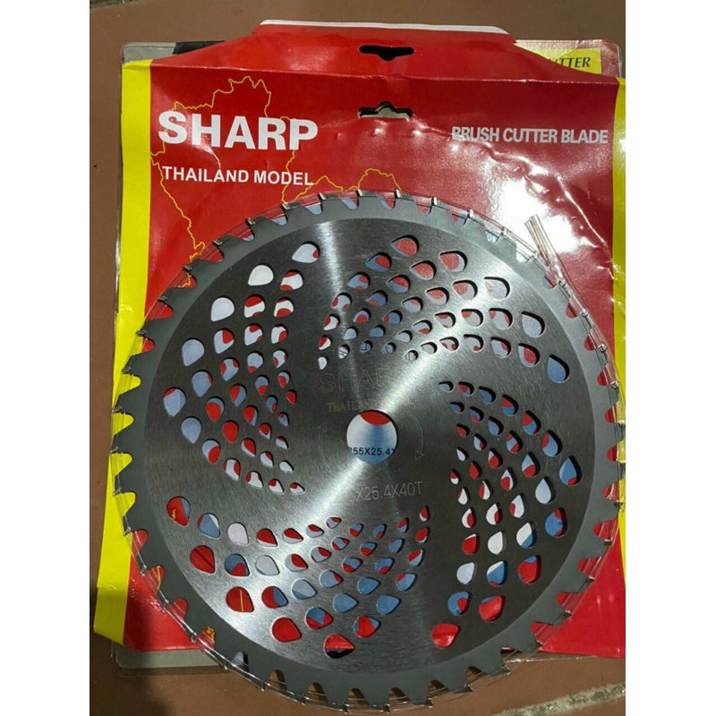 lưỡi dao shap cắt cỏ 255mm 40 răng đẹp