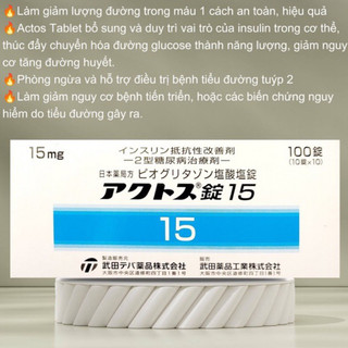 " Bán 1 vỉ 10 viên" Viên uống hỗ trợ giảm tiểu đường cấp độ 2 Nhật Bản