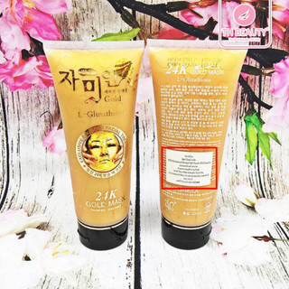 Mặt nạ vàng 24k Gold Mask dưỡng da 2 mẫu tùy chọn Thái, Trung Quốc - Đọc kỹ mô tả