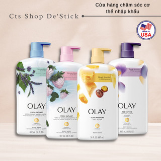 Sữa tắm Olay dưỡng ẩm chai vòi 887ml