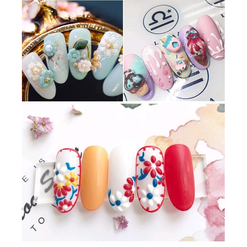 Gel khô nặn hoa không cần lưu huỳnh