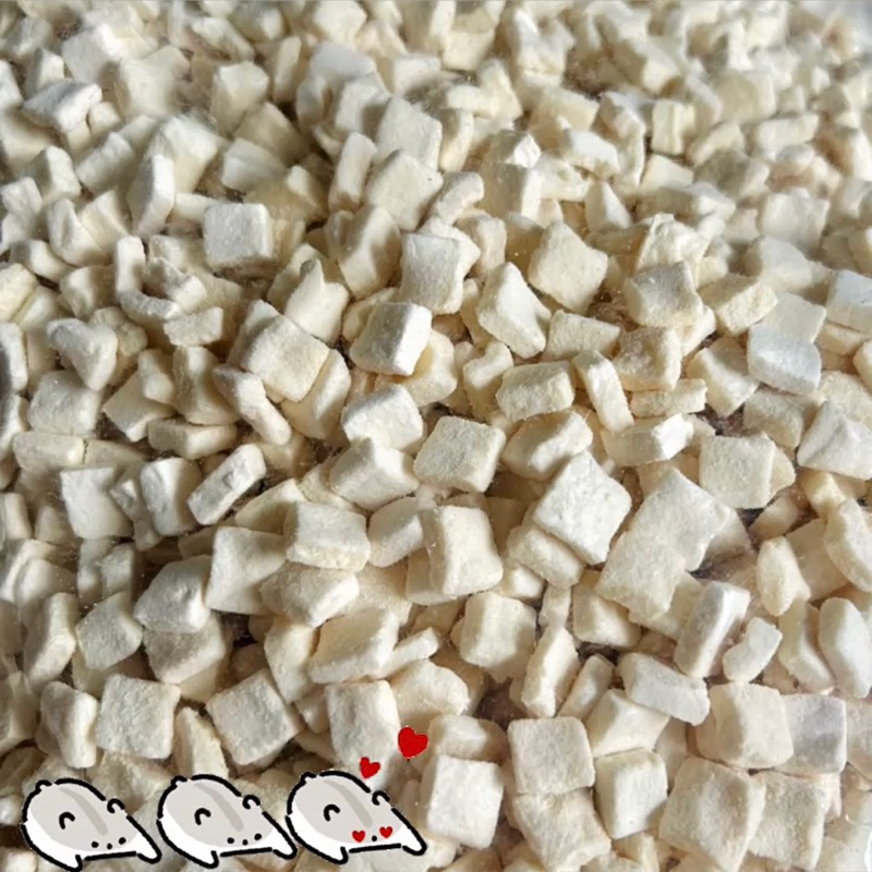 Đậu hũ sấy đông khô cho hamster , thỏ, bọ, sóc, nhím