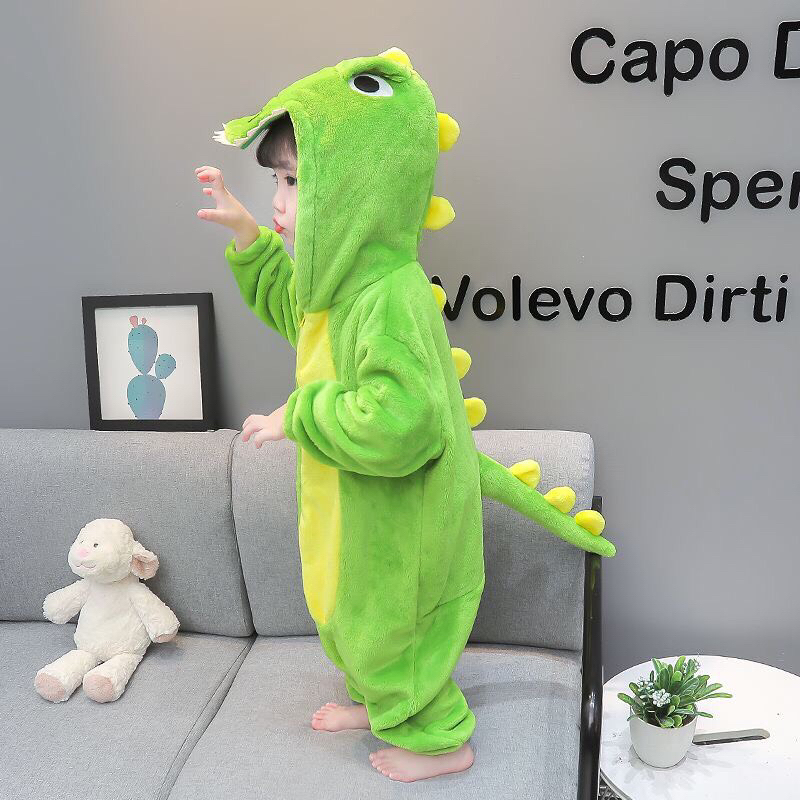 Body Lông Khủng Long Cho Bé Trai và Bé Gái  6-15kg - Shubim Kids