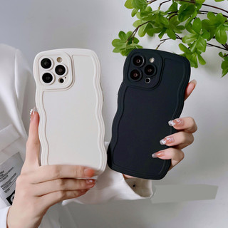 Ốp Điện Thoại iPhone Thời Trang Silicon Dẻo Viền Gợn Sóng Chống Sốc IPhone 13 11 12 Pro Max X XS XR XSMAX 7 8 Plus sm196