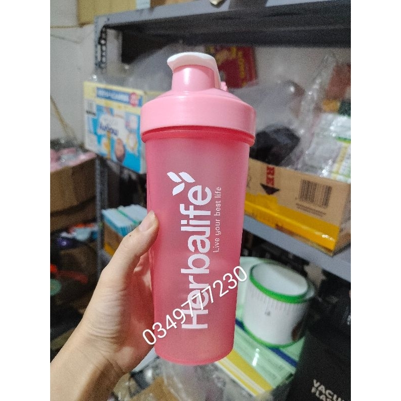 Bình lắc 600ml sắc màu